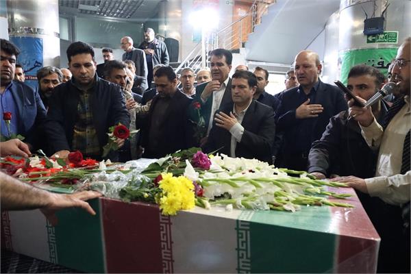 میزبانی شرکت بهره برداری نفت و گاز زاگرس جنوبی از شهید گمنام 6