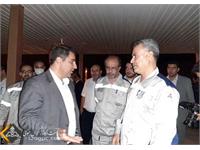 بازدید مدیرعامل شرکت نفت مناطق مرکزی ایران از پالایشگاه گاز ایلام 1