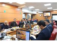 جلسه ای با حضور مدیر عامل و روسای خدمات پشتیبانی مناطق عملیاتی 8