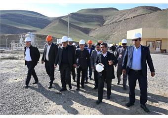 بازدید مدیرعامل شرکت ملی نفت ایران از میدان گازی توس