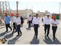 بازدید مدیرعامل شرکت زاگرس جنوبی از منطقه عملیاتی نار و کنگان 5