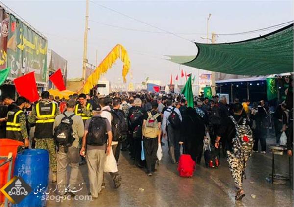 استمرار خدمت‌رسانی نفت و گاز غرب به زوار اربعین امام حسین(ع) در پایانه‌های مرزی کرمانشاه و ایلام 11