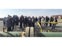 بازدید مدیرعامل شرکت نفت مناطق مرکزی ایران از میدان گازی توس 11