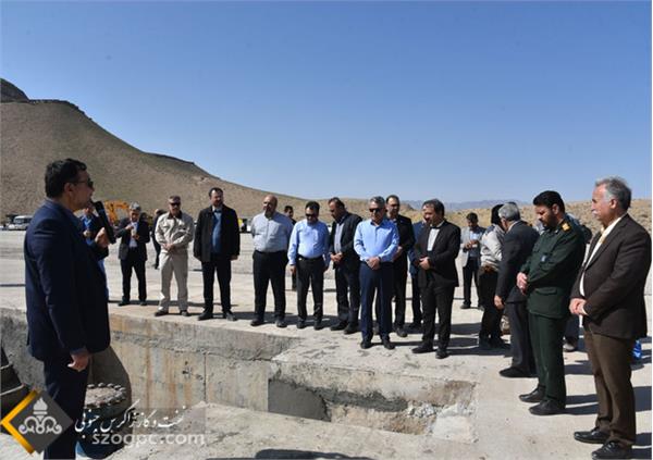 بازدید مدیرعامل شرکت نفت مناطق مرکزی ایران از میدان گازی توس+تصویر