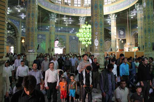 کاروان بسیجیان زاگرس جنوبی از حرم تا حرم 7