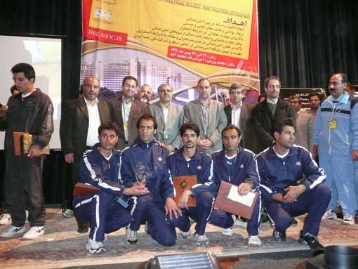 نائب قهرمانی آتش نشانان 6