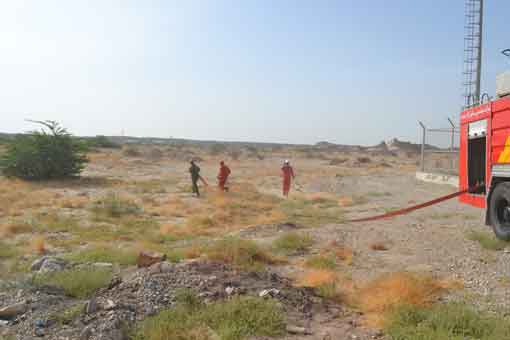 برگزاری مانور انتشار گاز 5