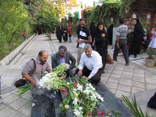 استقبال کارکنان از هفته دفاع مقدس 4
