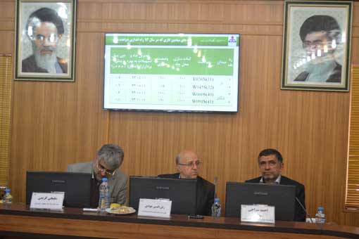 بازدید معاون وزیر و مدیر عامل شرکت ملی نفت ایران و مدیر عامل نفت مناطق مرکزی ایران 4