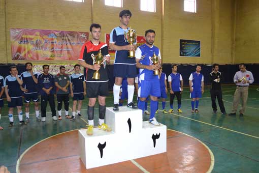 قهرمانی تیم فوتسال حراست 4
