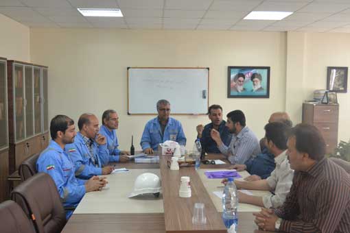 برگزاری مانور اطفاء حریق 1