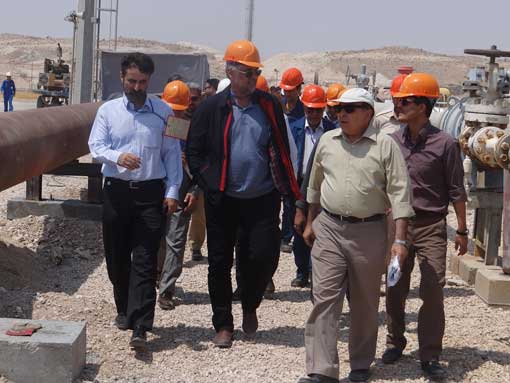 بازدید مدیرعامل شرکت نفت مناطق مرکزی 2