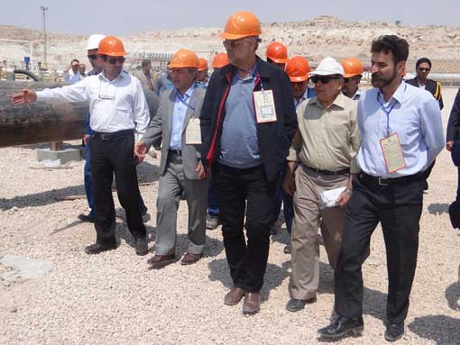 بازدید مدیرعامل شرکت نفت مناطق مرکزی 4
