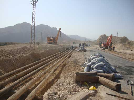 تعمیرات اساسی در منطقه عملیاتی ناروکنگان 4