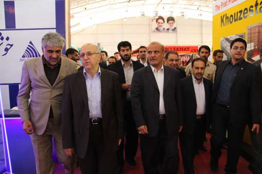 بازدید معاون محترم وزیر و مدیر عامل شرکت ملی نفت ایران 9