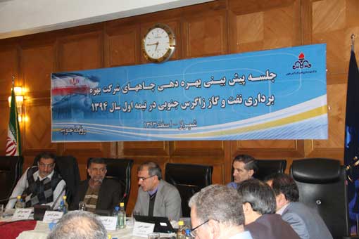 جلسه پیش بینی بهره دهی چاهها 8