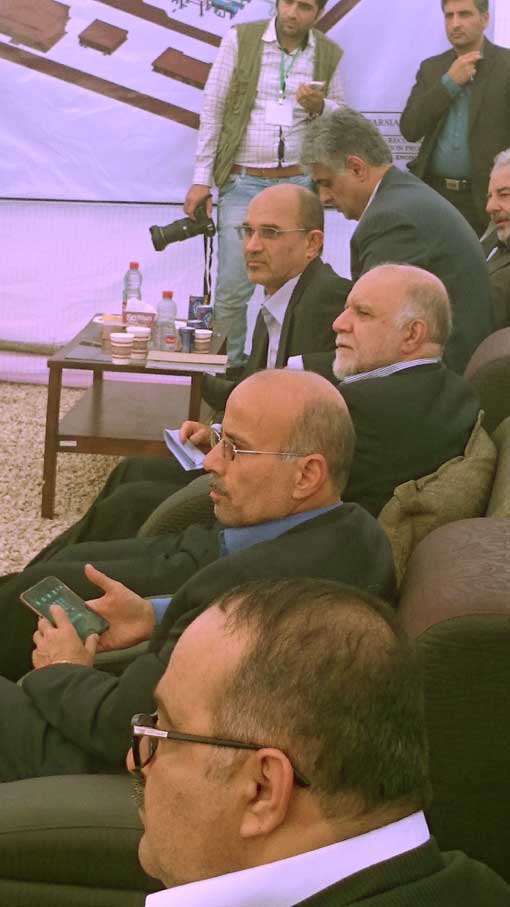 افتتاح تاسیسات اتان با حضور مهندس زنگنه 5