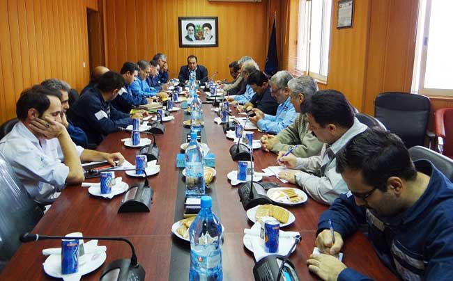 ازدید مدیرعامل شرکت بهره برداری نفت وگاز زاگرس جنوبی از منطقه عملیاتی پارسیان 7