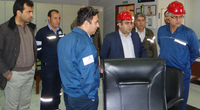 بازدید از میادین گازی هما و شانول و مرکز تفکیک 3