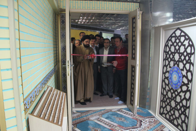بازسازی و افتتاح نمازخانه 4