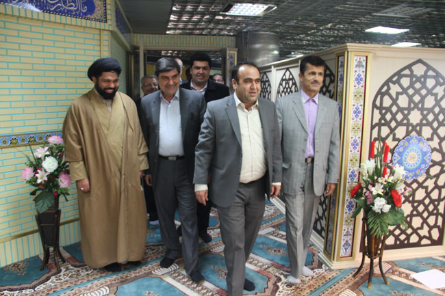بازسازی و افتتاح نمازخانه 5