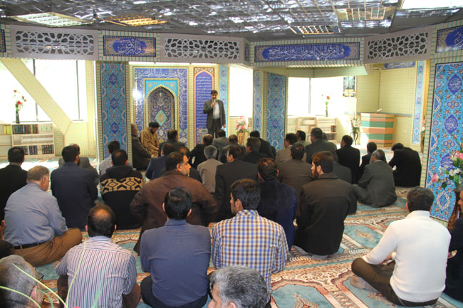 بازسازی و افتتاح نمازخانه 9