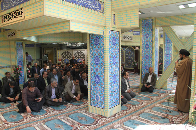 بازسازی و افتتاح نمازخانه 11