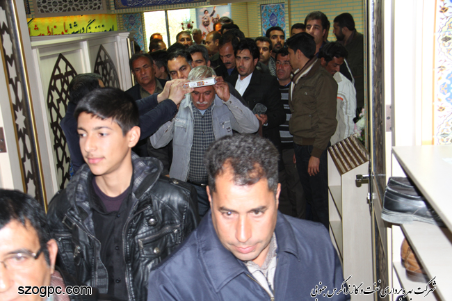 اعزام کاروان راهیان نور شرکت بهره برداری نفت و گاز زاگرس جنوبی 1