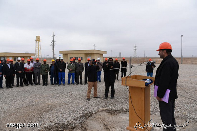 افتتاح چاه گازی شماره ۶۴ در منطقه خانگیران 1