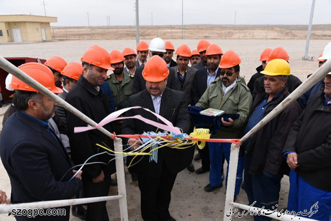افتتاح چاه گازی شماره ۶۴ در منطقه خانگیران 4