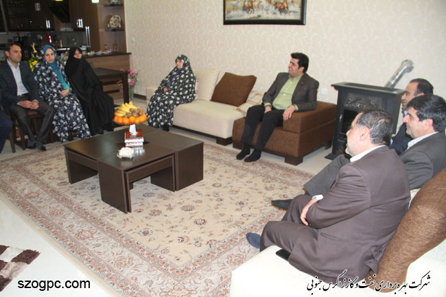 تجلیل از خانواده معظم شهدا در شرکت بهره برداری نفت و گاز زاگرس جنوبی 4
