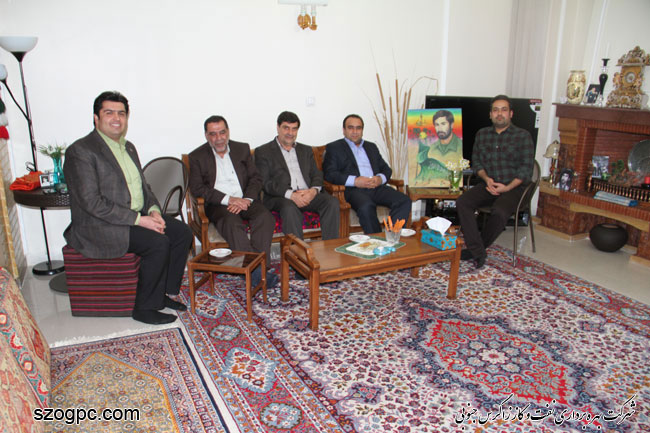 تجلیل از خانواده معظم شهدا در شرکت بهره برداری نفت و گاز زاگرس جنوبی 5