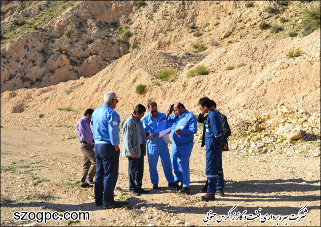 بازدید مدیر عملیات شرکت بهره برداری نفت و گاز زاگرس جنوبی از منطقه عملیاتی نار و کنگان 3